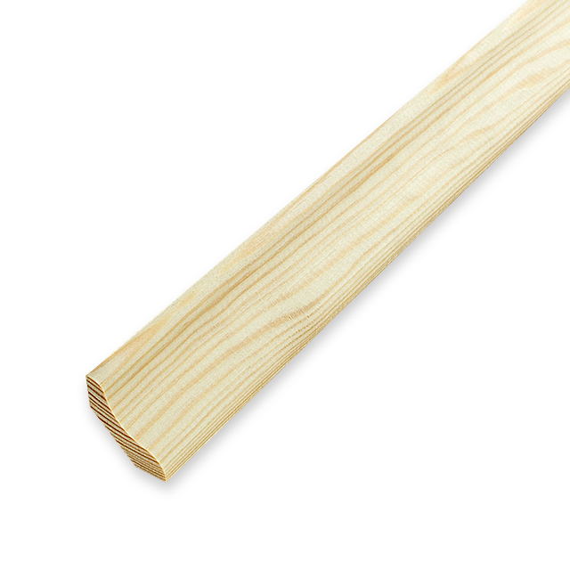 Плинтус деревянный гладкий ПГС-40