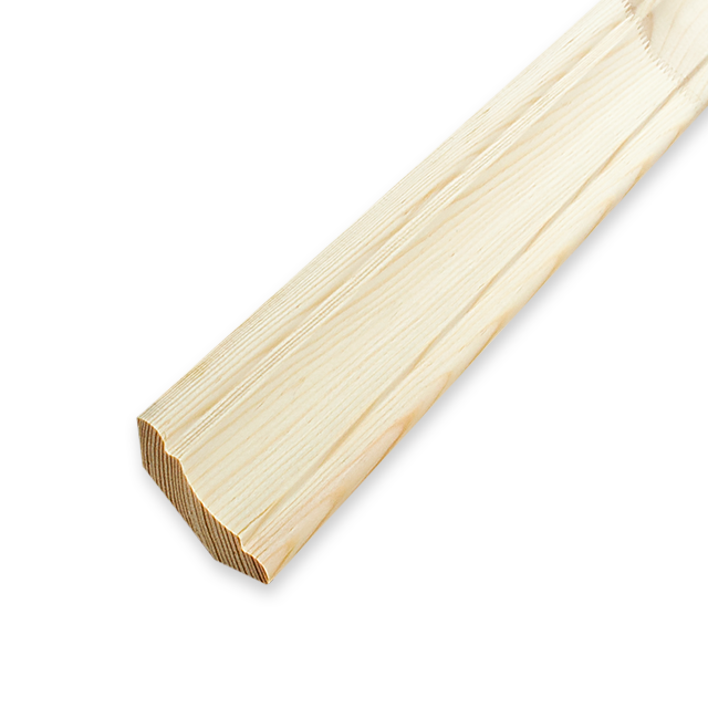 Плинтус деревянный классический, ПКС-50