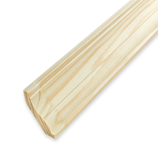 Плинтус деревянный разнобокий, ПРС-60