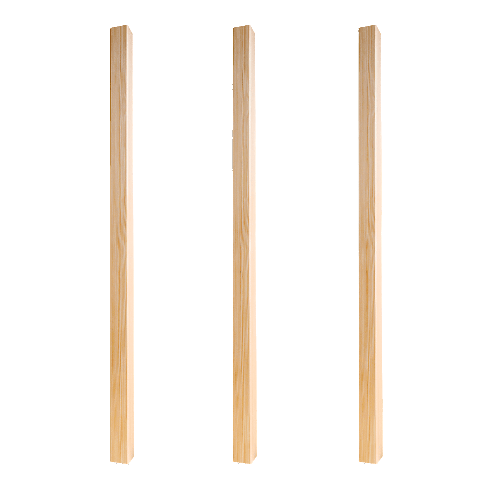 Балясина прямая БП-40х40, 40х40х900 мм